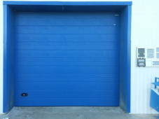 Секционные ворота Синие DoorHan RSD01